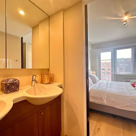Vue Mer, Famille, Teletravail, Chiens Admis & Garage Apartment Knokke-Heist